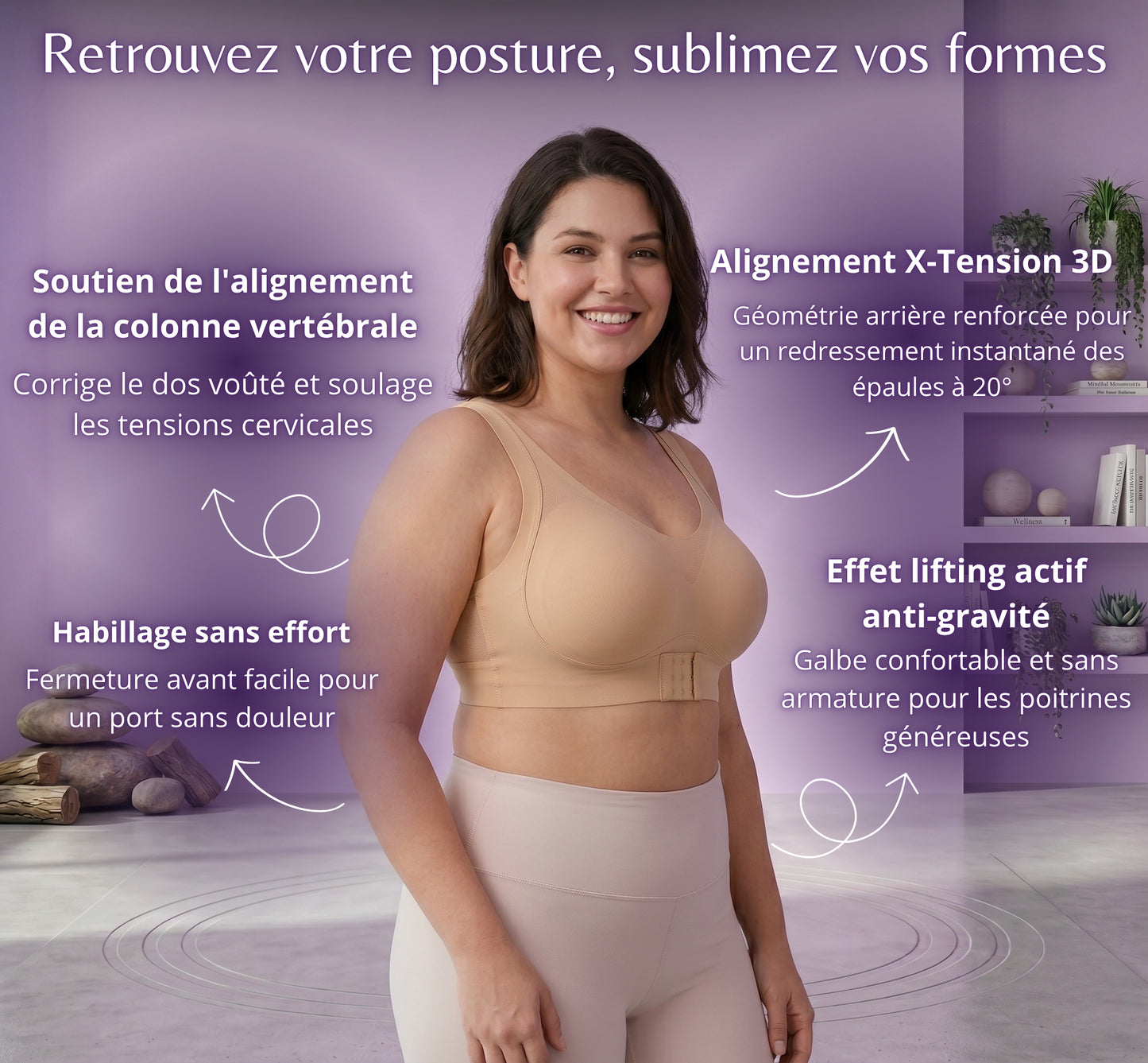 Brassière posturale Elya
