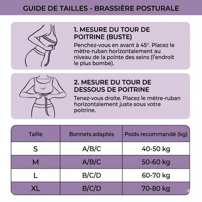 Brassière posturale Elya
